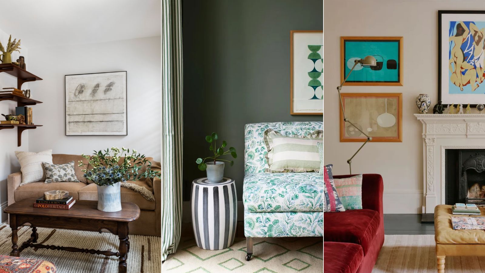 6 calming paint colors for the living room