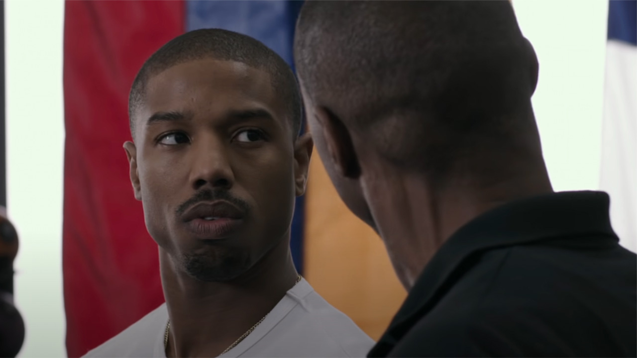 Michael B. Jordan outside of the ring in 2015's Creed.