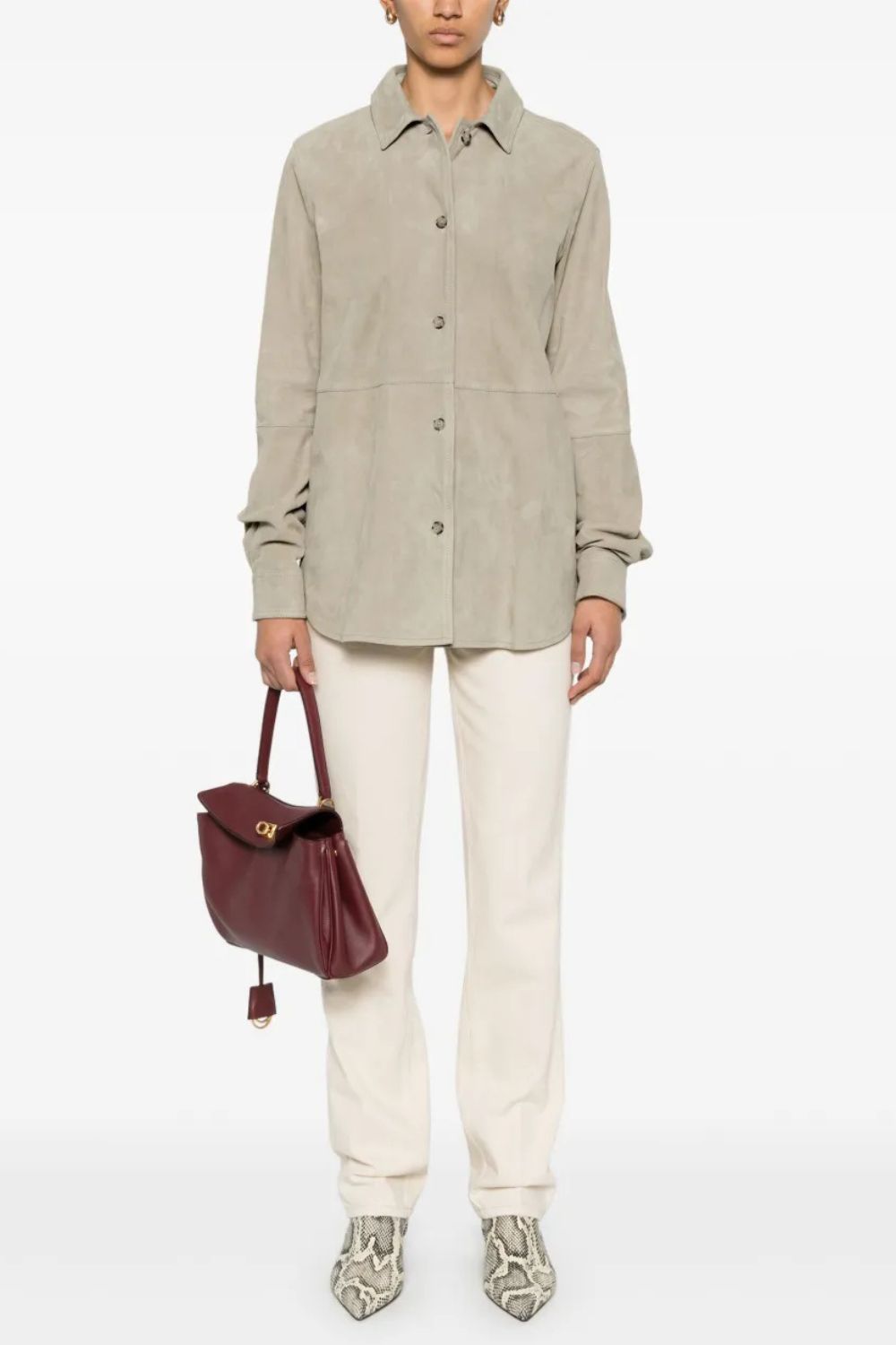 Toteme Suede Shirt