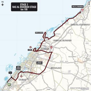 Stage 2 - Viviani wins stage 2 of the Dubai Tour
