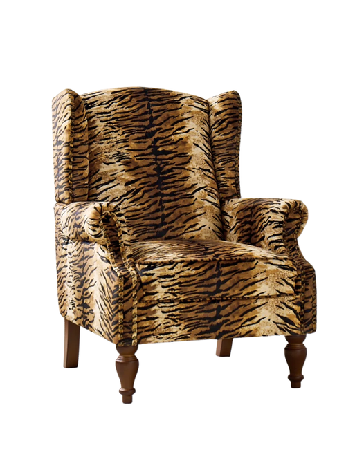Anndi Upholstered Wingback Accent Chair
