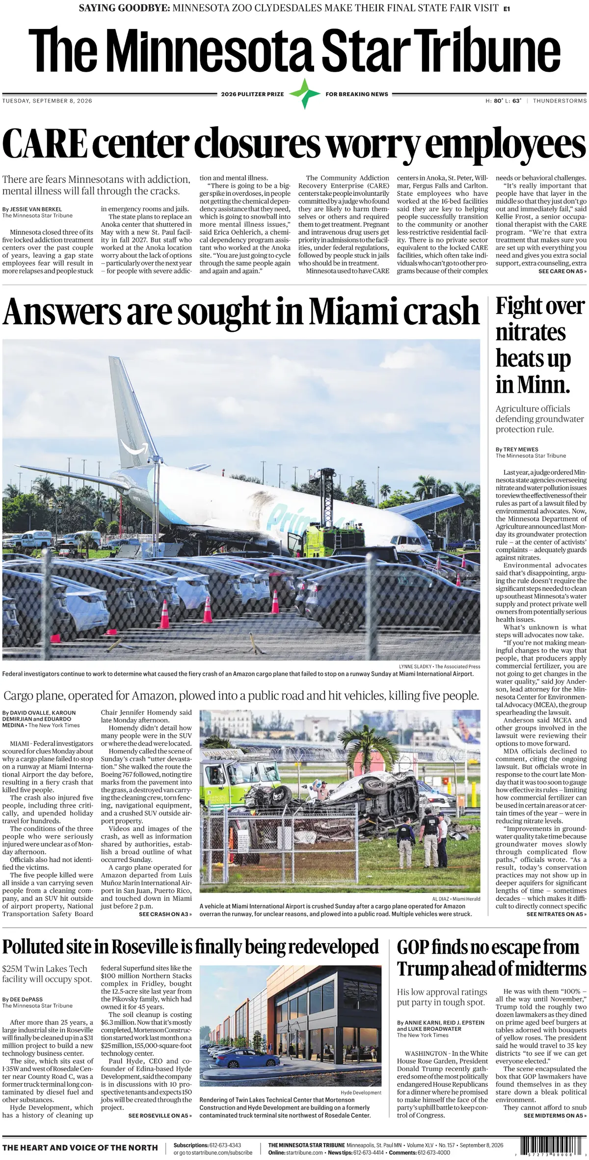The Minnesota Star Tribune