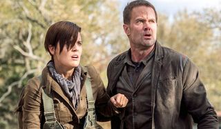 fear the walking dead's althea and john maggie grace and garret dillahunt