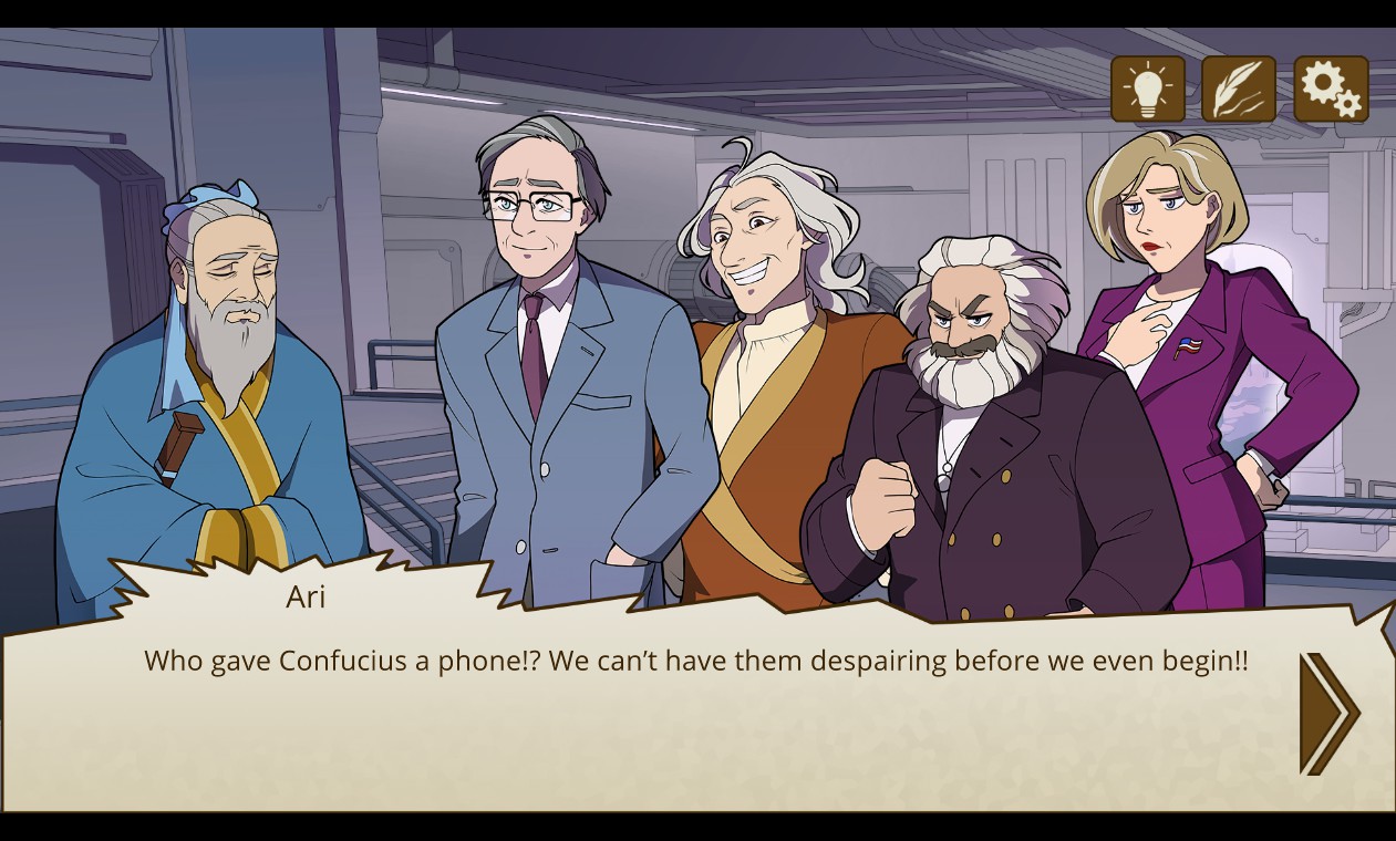 Pro Philosopher 2 es Ace Attorney para nuestra estúpida temporada electoral, y realmente me hizo sentir mejor.