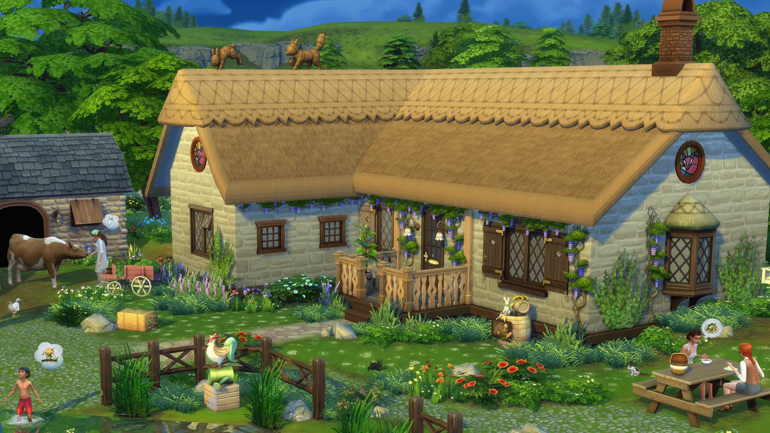 The Sims 4: Cottage Living Left Me Wishing For Death's Sweet Kiss |  Tech Radar