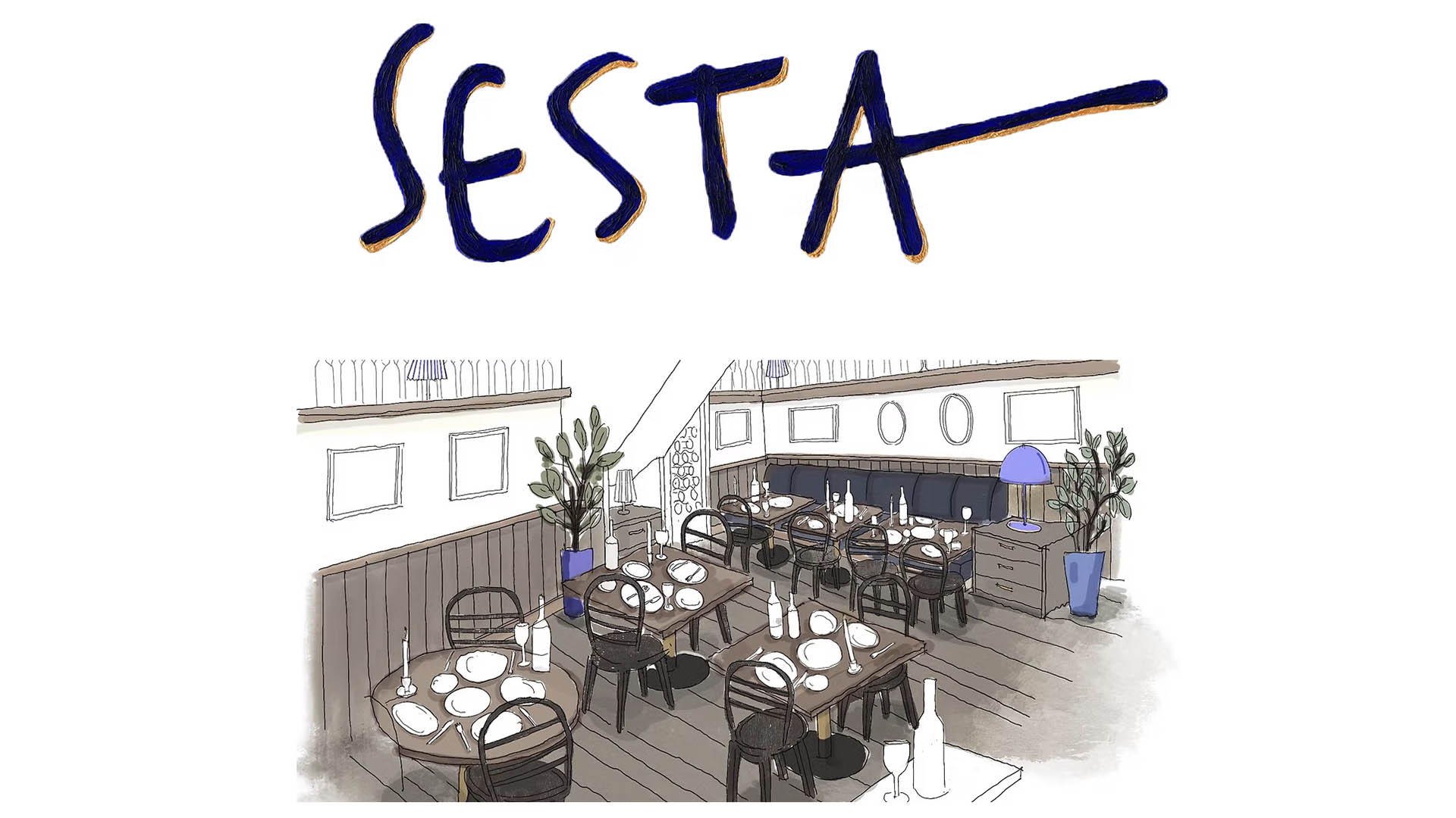 Sesta restaurant logo