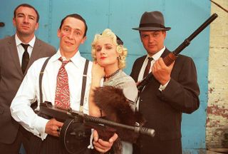  Simon Day, Paul Whitehouse, Caroline Aherne and Charlie Higson in The Fast Show