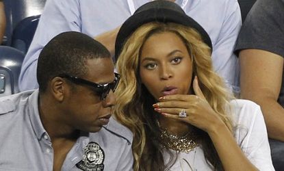 Beyonce and Jay-Z are being criticized for their extravagant 5-star hotel hospital room and excessive security for their limited stay.