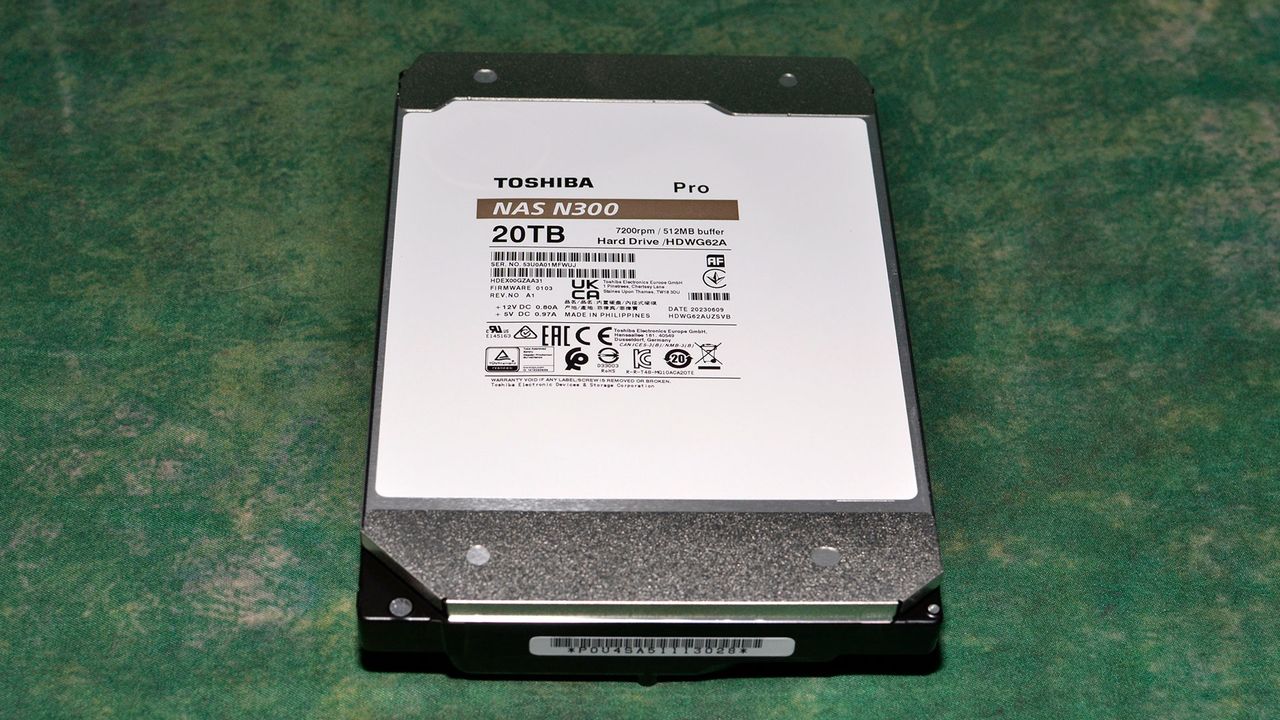 Toshiba N300 Pro 12TB/20TB HDD