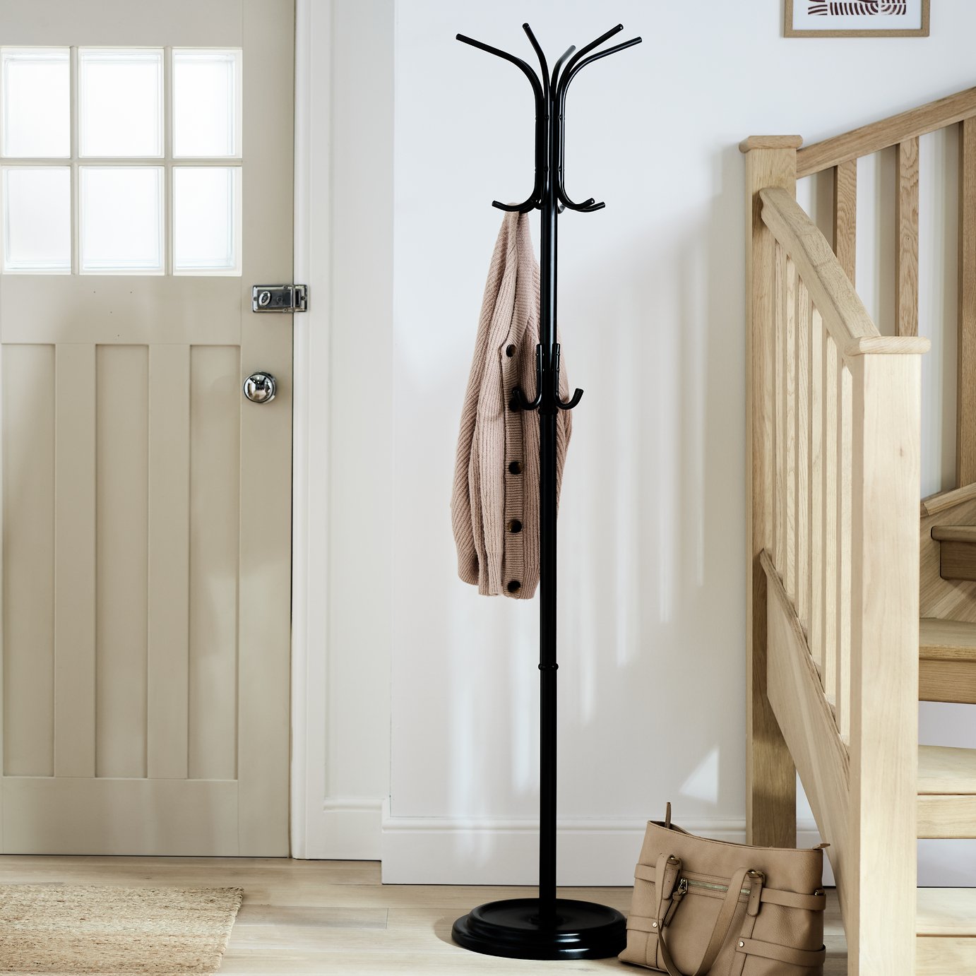 Argos Home Classic Coat Stand - Black
