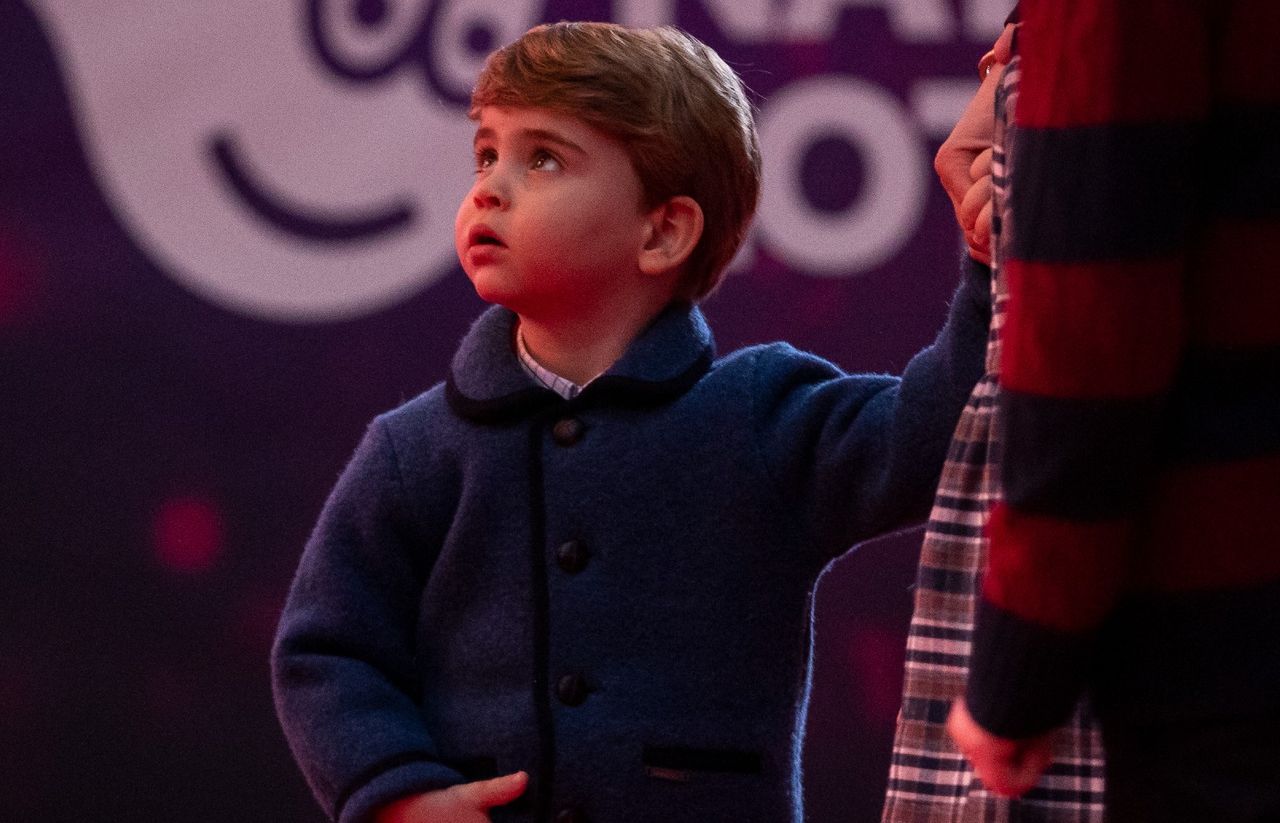 Prince Louis attends a special pantomime performance at London&#039;s Palladium Theatre, hosted by The National Lottery