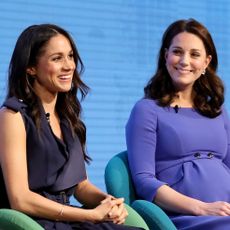 Kate Middleton and Meghan Markle at the First Annual Royal Foundation Forum