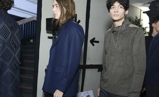 Attending Paul Smith A/W 2014