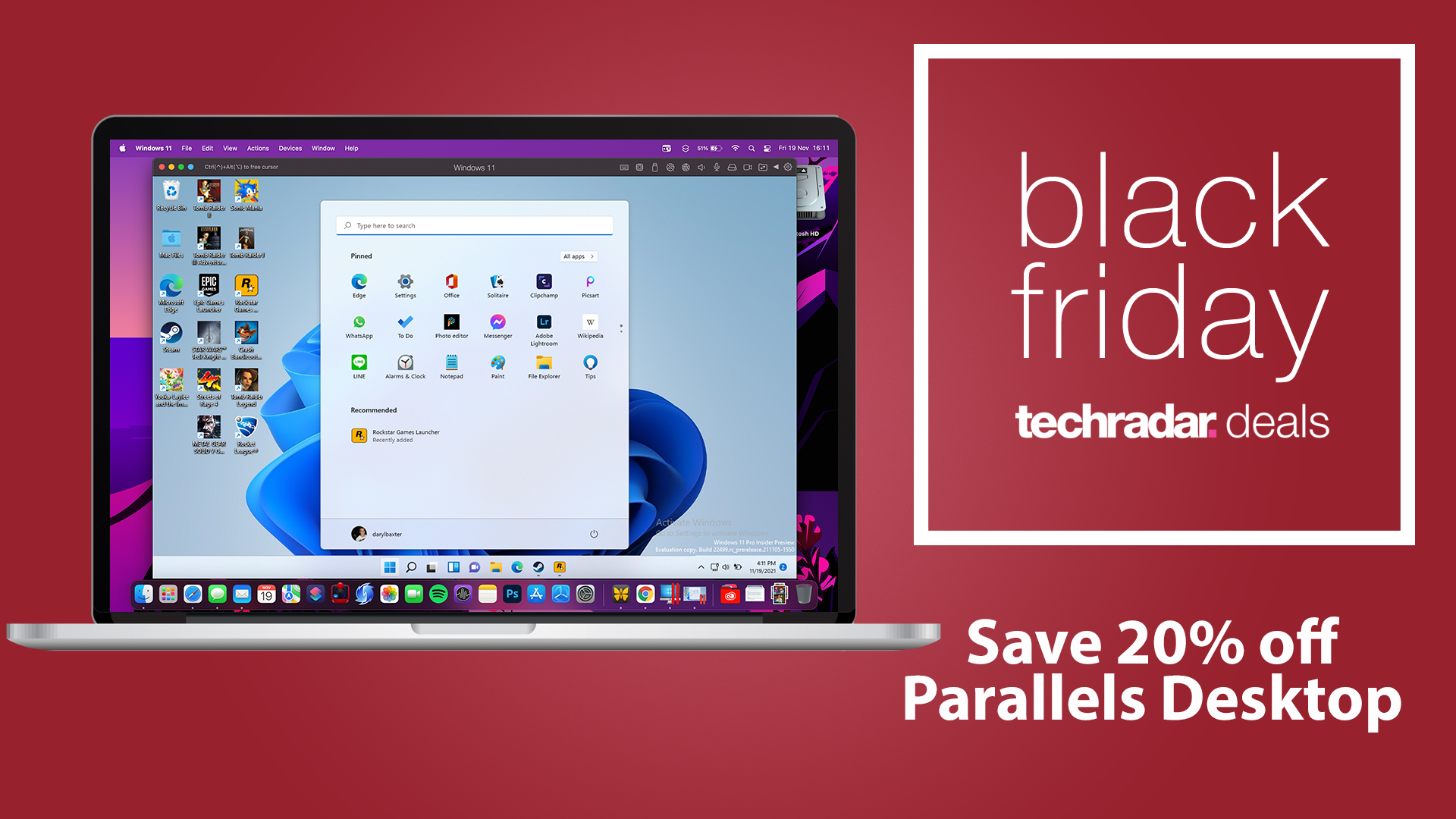 get windows for parallels
