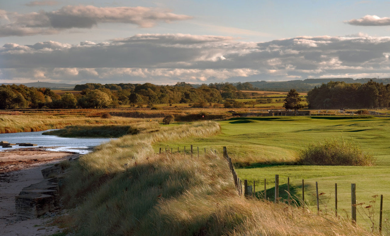 A general view of Seahouses golf course