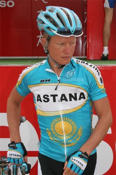 So too Alexandre Vinokourov who, along with Bettini, was in the middle of the fight for gold last year until Tom Boonen stole the show