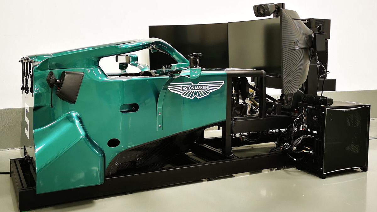 Sebastian Vettel's new F1 simulator puts my ramshackle setup to shame