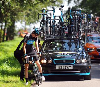 Geraint Thomas, Eneco Tour 2011, stage two