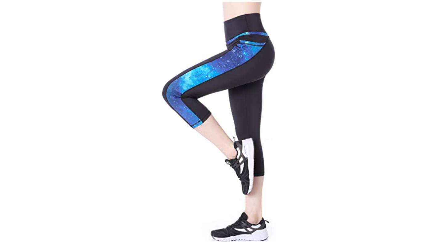 Cropped yoga pants