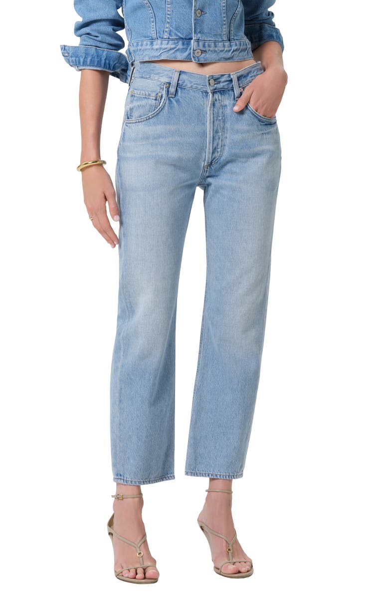 Winslow High Waist Ankle Boyfriend Jeans