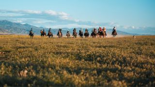 Group on horseback