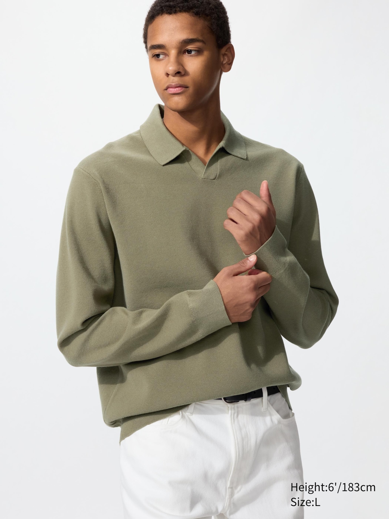 Washable Milano Ribbed Skipper Polo Jumper