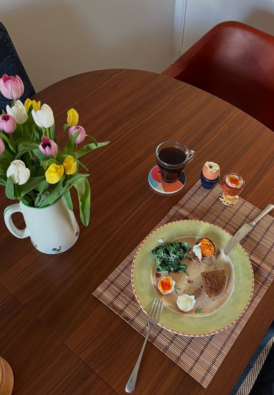 One of Ash's savoury breakfasts during her quitting caffeine challenge