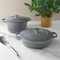 ProCook two-piece cast iron casserole set was £99 now £79.20