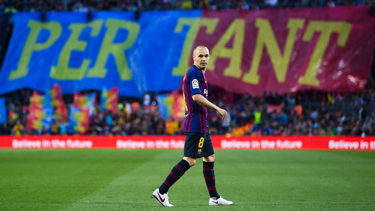 Andres Iniesta Barcelona final match Real Sociedad