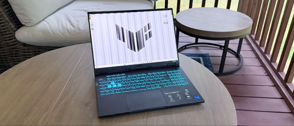 Asus TUF Gaming F16 review: Strong gaming performance offset by skimpy SSD, short battery life