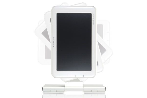 Nanovision display pivoting