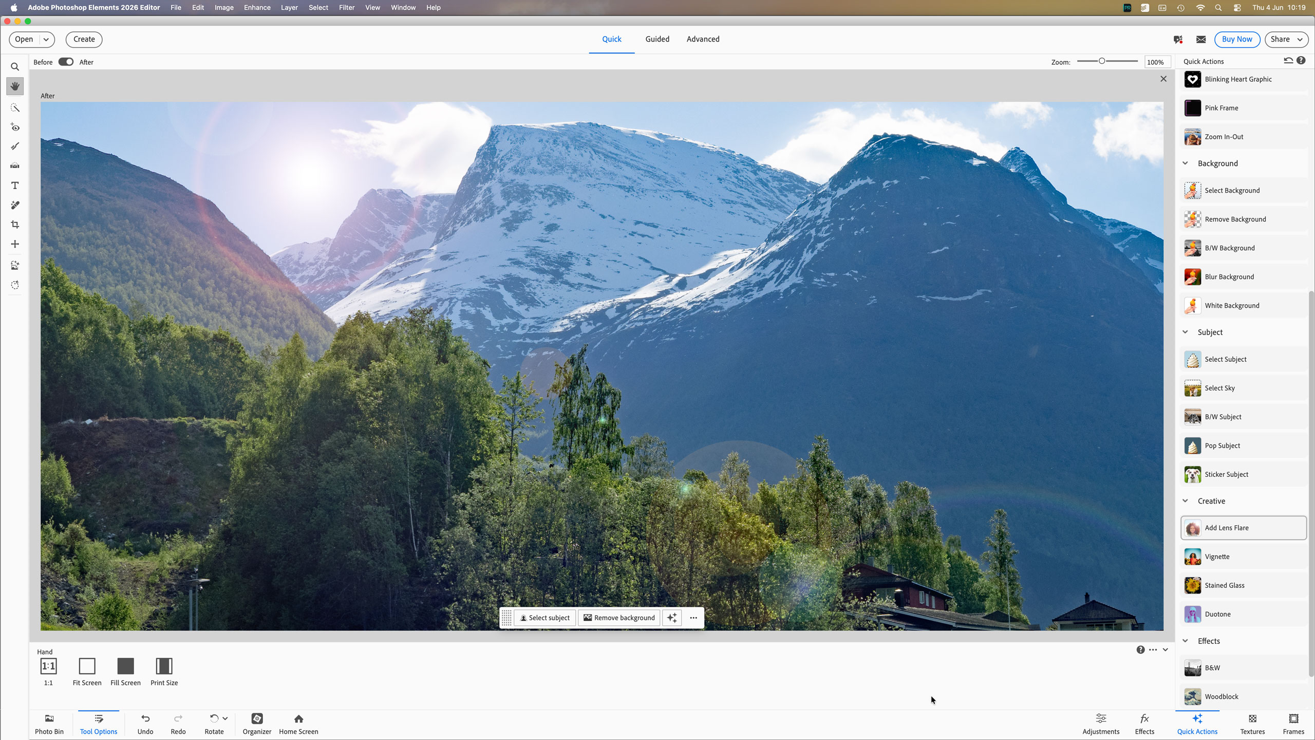 Adobe Photoshop Elements 2026 screenshot