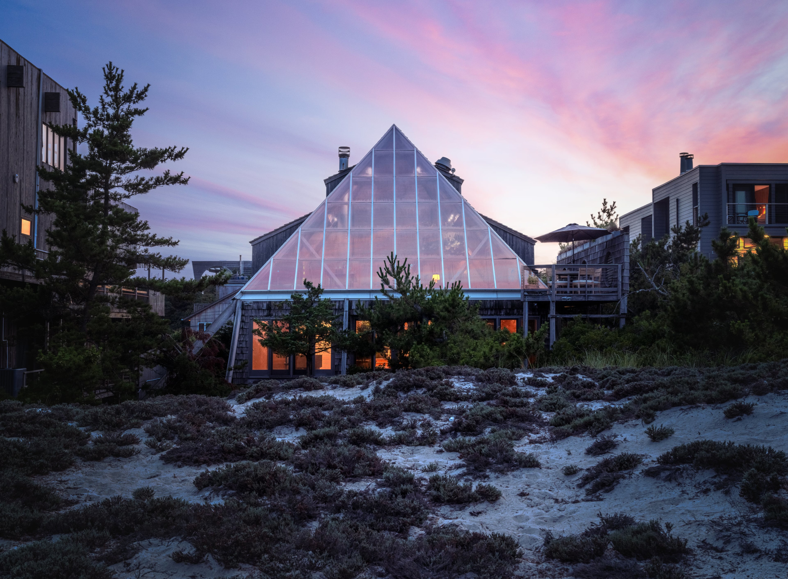 The Pyramid House, Fire Island, NY