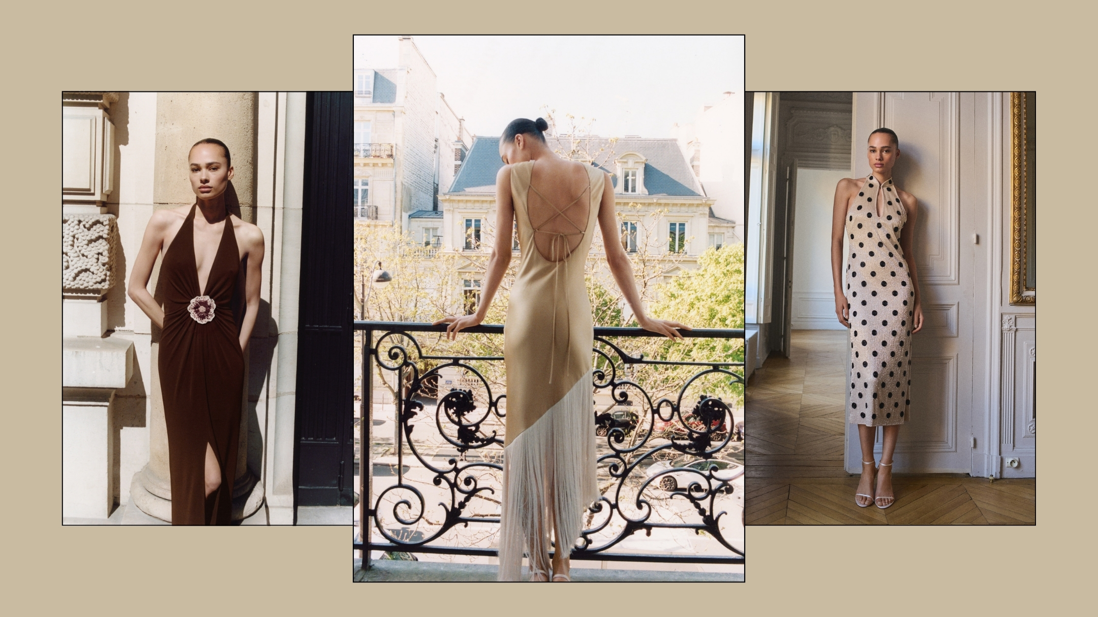 Three Mango new-in dresses.