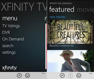 XFINITY TV Remote App