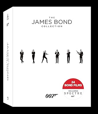 The packaging for the James Bond Collection