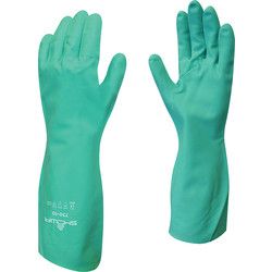 Showa 730 Nitrile Chemical Resistant Gauntlet Large