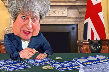 Political cartoon World Theresa May brexit&nbsp;vote