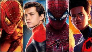 Various Spider-Man movie posters
