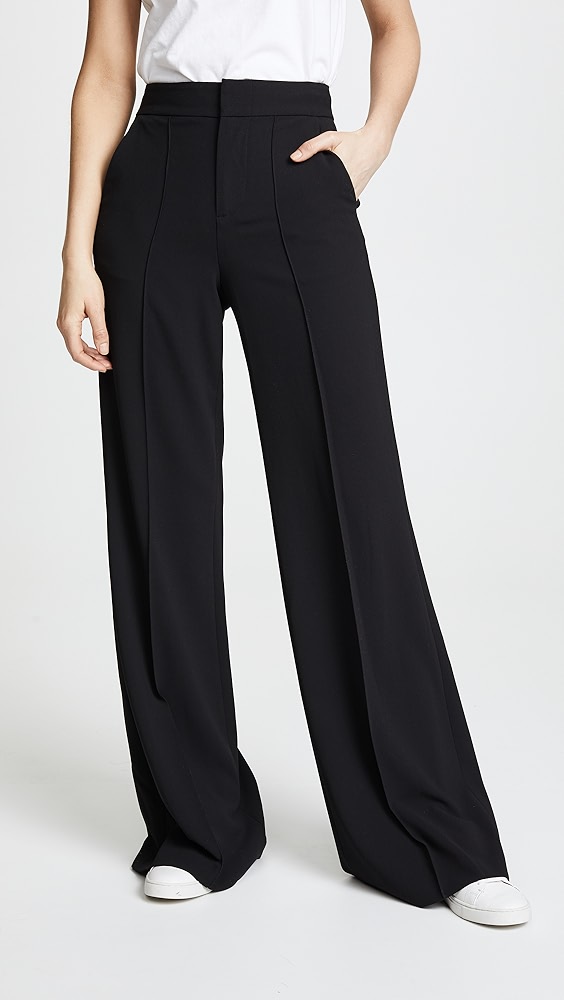 Alice + Olivia Dylan High Waisted Leg Pants