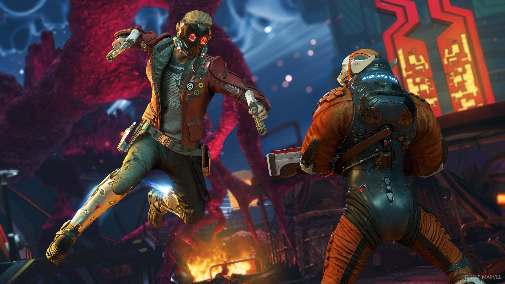 Best Steam Summer sale games: A screenshot of Marvel's Guardians of the Galaxy.