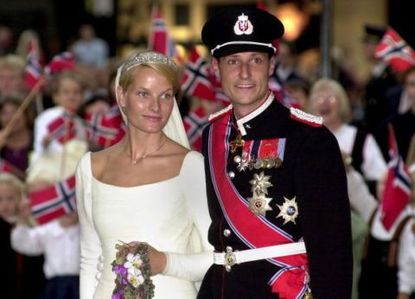 Mette-Marit Tjessem Hoiby Princess of Norway and Prince Haakon, 2001