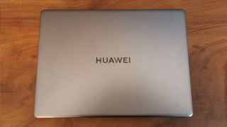 The top of the Huawei MateBook 14s chassis
