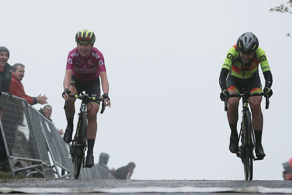Annemiek van Vleuten (Mitchelton-Scott) third on stage 3 at Emakumeen Bira