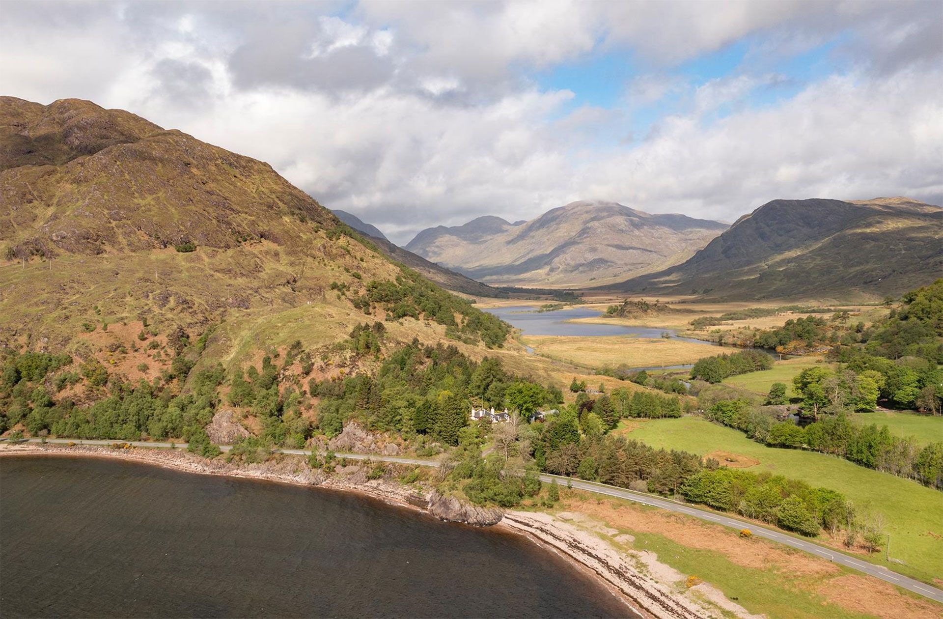 The Highland getaway of Elizabeth II's personal florist is for sale at £750,000 — and if there's house in Britain with a better view than this one, we'd love to see it