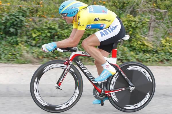 Overnight race leader Josep Jufre (Astana) finished ninth and lost his yellow jersey to Rabon.