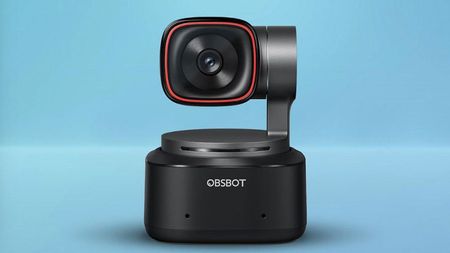 OBSBOT Tiny 2 4k AI-powered webcam for gaming live streams and remote work.