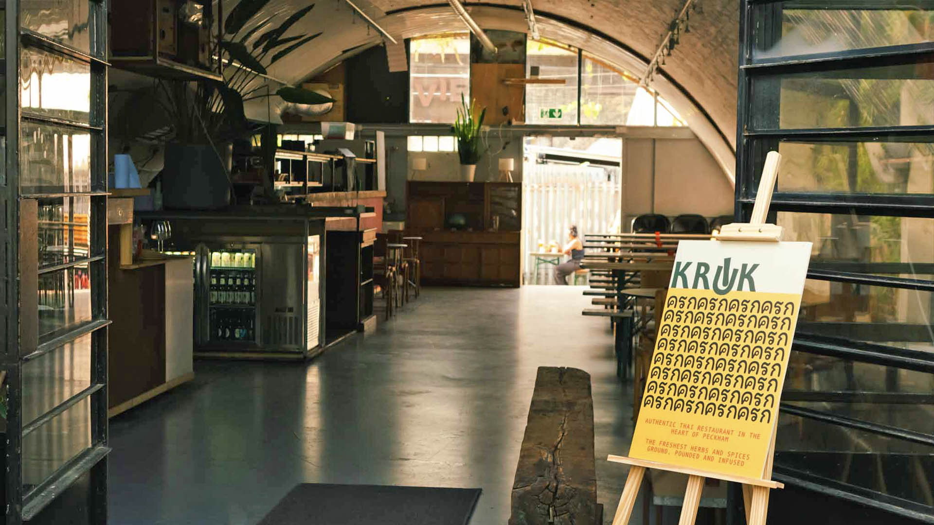 A photo of the Kruk restaurant.
