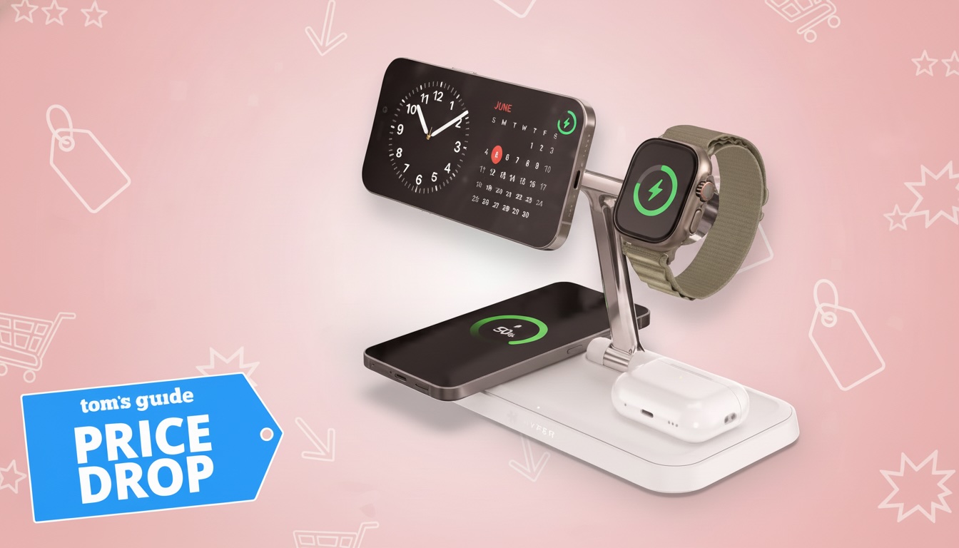 HyperJuice 4-in-1 Wireless Charger Qi2