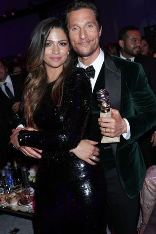 Camila Alves And Matthew McConaughey At The NBC Universal Focus After-Party